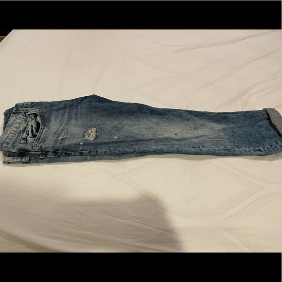 Denim & Supply Ralph Lauren Distressed Boyfriend Jeans | Size 2-4 - Picture 11 of 13